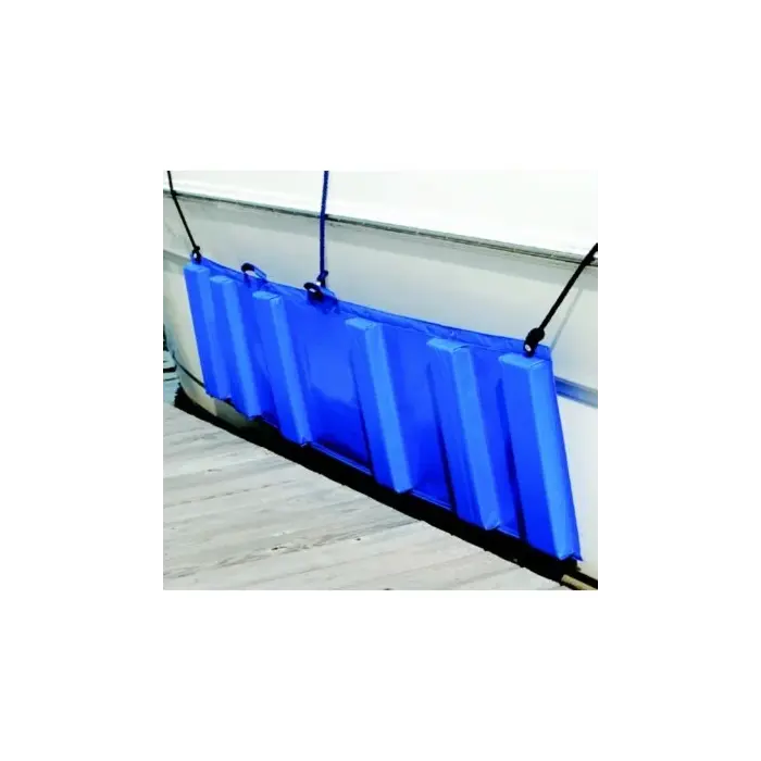 Taylor 332 Vinyl Covered Folding Dock Fender, 15" White