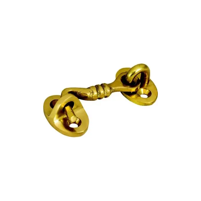 Sea-Dog 2220561 Decorative Door Hook, Brass, 2-1/2"