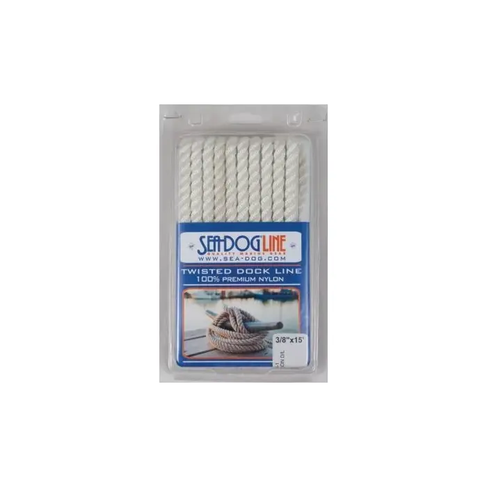 Sea Dog Premium Twisted Three-Strand Nylon Dock Line
