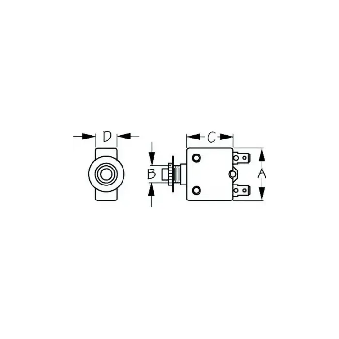 Seadog 4208151 Thermal Breaker 15 Amp