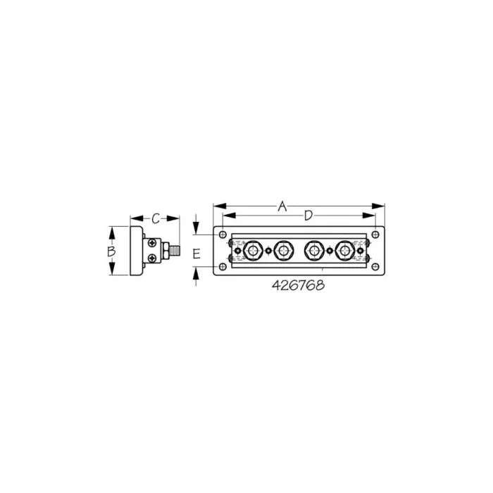 Seadog Buss Bar Stud Terminal, 100A