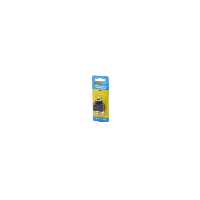 Seachoice Mini Push To Reset Circuit Breaker, 5 Amp