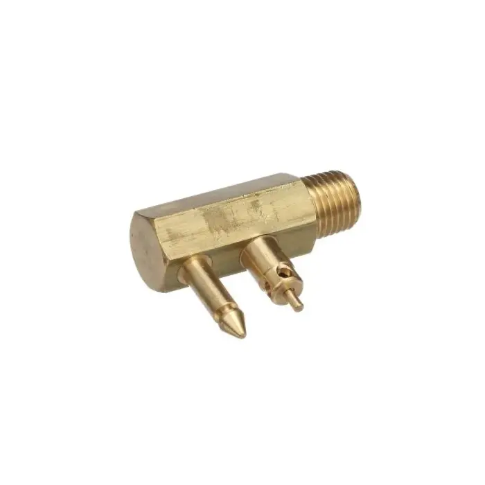 Seachoice Deluxe Fuel Connector For Yamaha/Mercury/Mariner, Brass - Male Tank 1/4" NPT