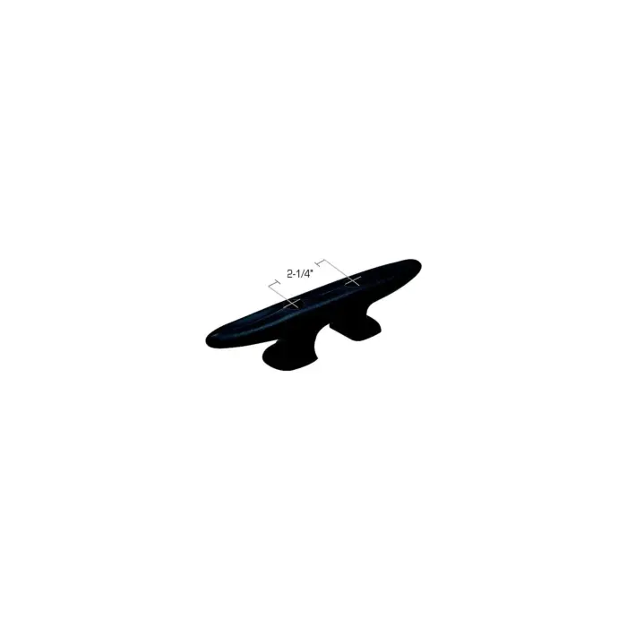 Nylon Cleat-8 -Black-(Bulk)