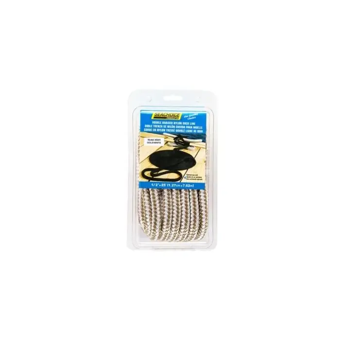 Seachoice Double Braid Nylon Dock Line