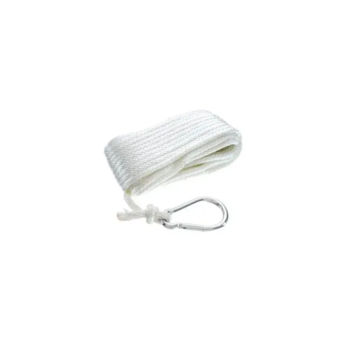 Seachoice Solid Braid Nylon Anchor LineWhite, 3/8" x 50'