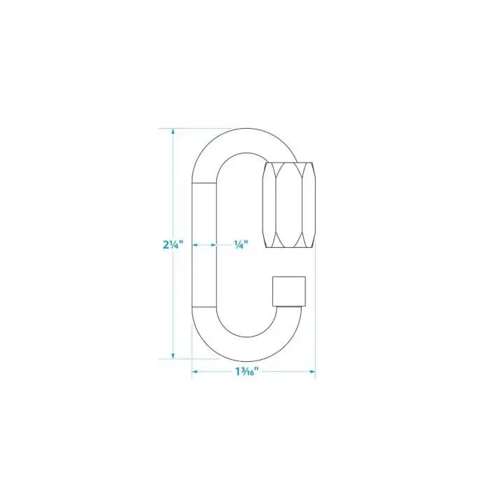 Seachoice Stainless Steel Chain Link