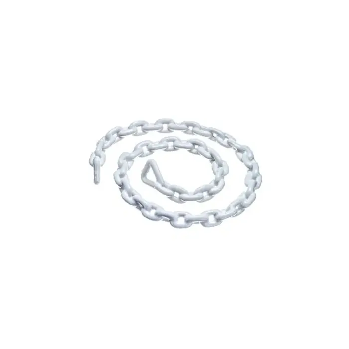 Seachoice White PVC Coated Galvanized Anchor Lead Chain 5/16" x 5' 