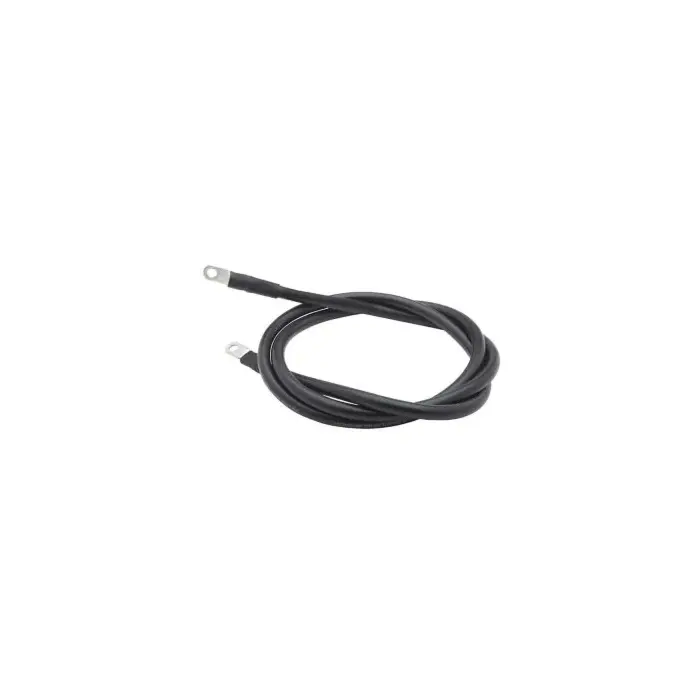 Seachoice 63004 Tinned Copper Battery Assembly, 2 AWG, Black, 6'