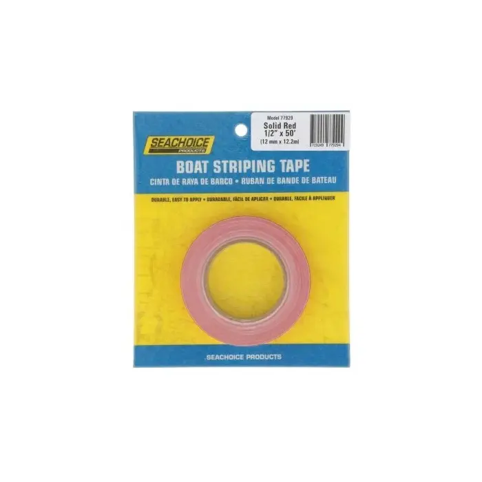 Seachoice 77929 Boat Striping Tape, Red1/2" x 50'