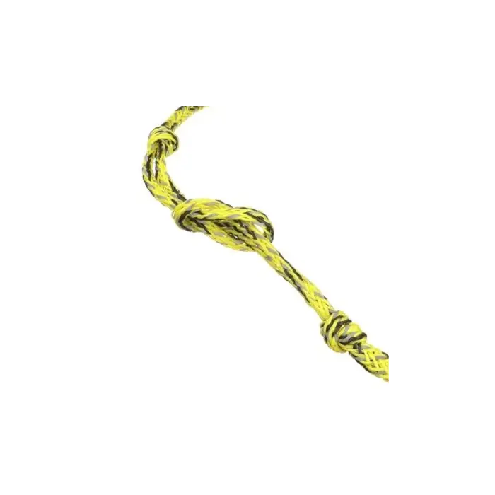Seachoice 86726 5-Section Wakeboard Reflective Rope, 75', 15" Handle with Textured EVA Grip