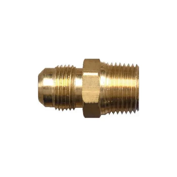 Fairview 468D Brass Flare Female Pipe Connector, 1/2" Tube OD. x 1/2" Pipe
