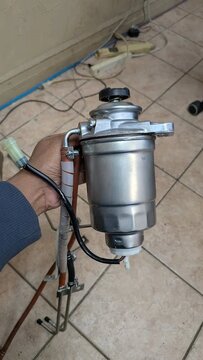 Mitsubishi S6S-DT Fuel Filter Assembly