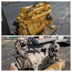John Deere 6081 Tier 3 New Engine before and after